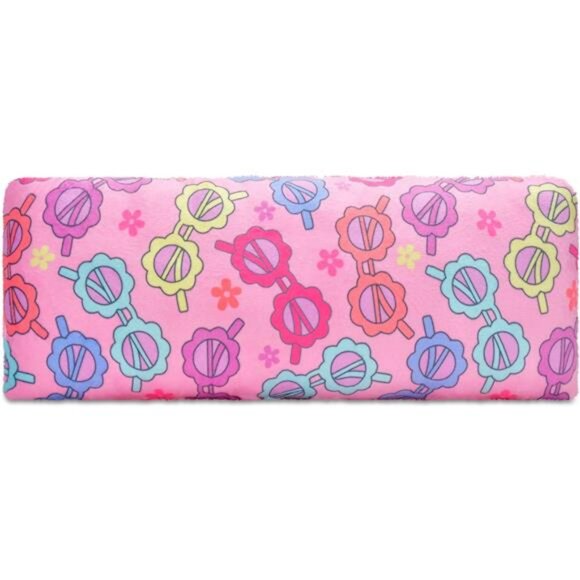 Rainbow Spring Sunshine Accent Pillow 16x6 Plush Fleece Rectangular Throw Cushio - Picture 3 of 6